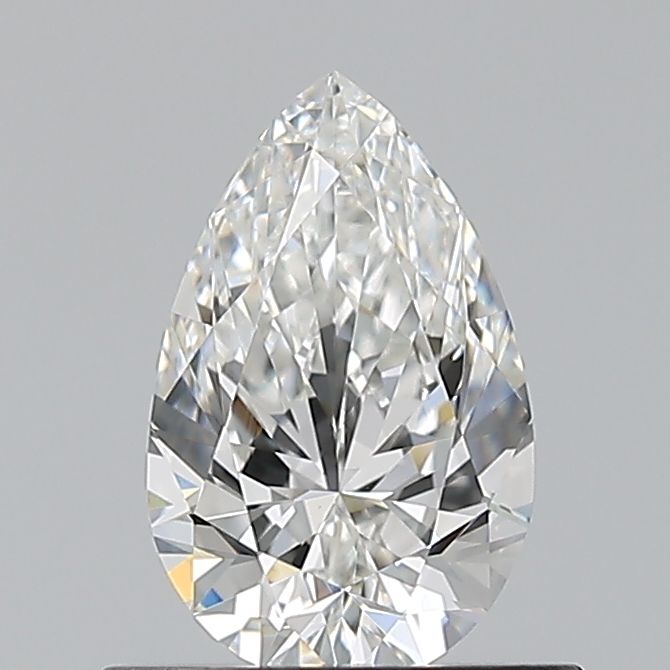 Diamond Natural 0,6Ct F-VVS2 Pear - GIA6542584461
