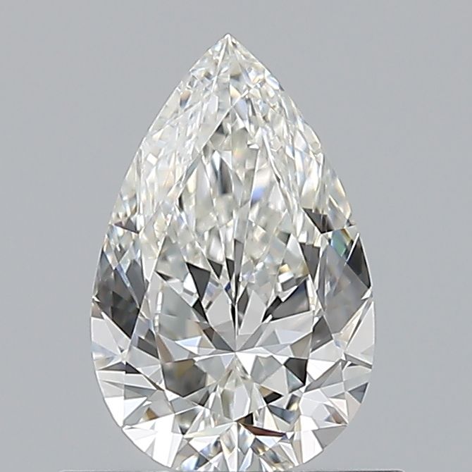 Diamond Natural 0,6Ct H-VVS1 Pear - GIA7542334693