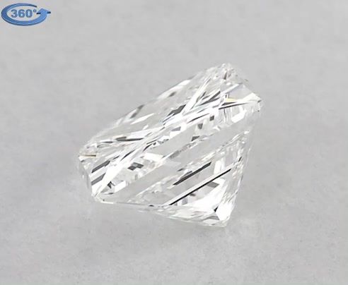 Diamond Natural 0,67Ct H-VS1 Princess - GIA6224057281