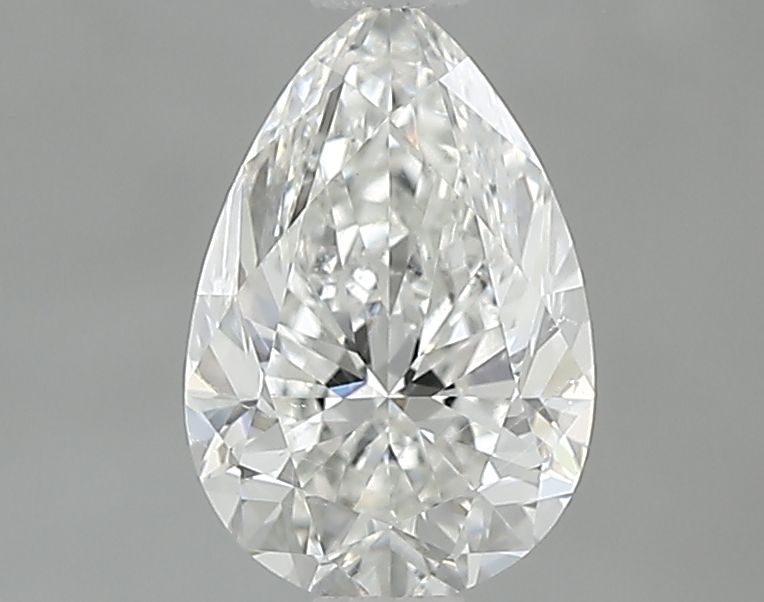 Diamond Natural 0,7Ct G-SI2 Pear - GIA1549685589