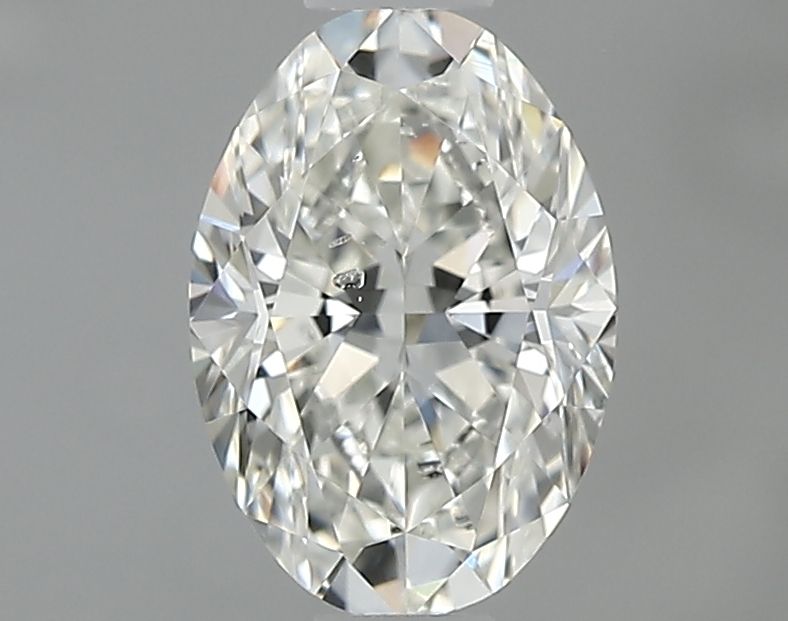 Diamond Natural 0,7Ct H-SI2 Oval - GIA1543400365