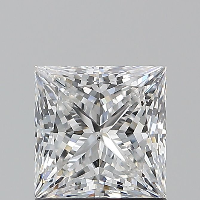 Diamond Natural 1,3Ct E-SI1 Princess - GIA2536384954