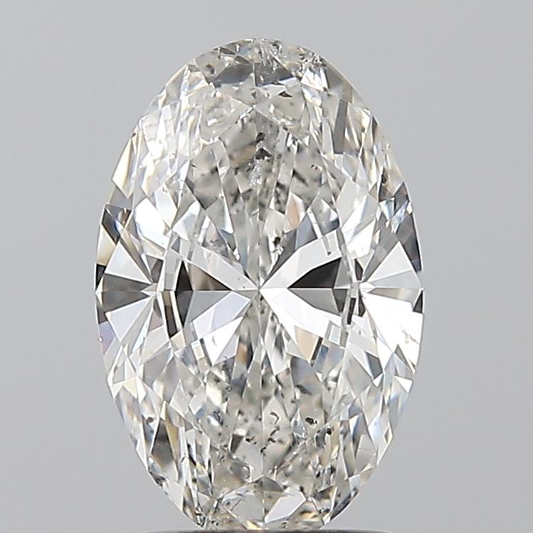 Diamond Natural 1,51Ct G-SI2 Oval - GIA6532560358