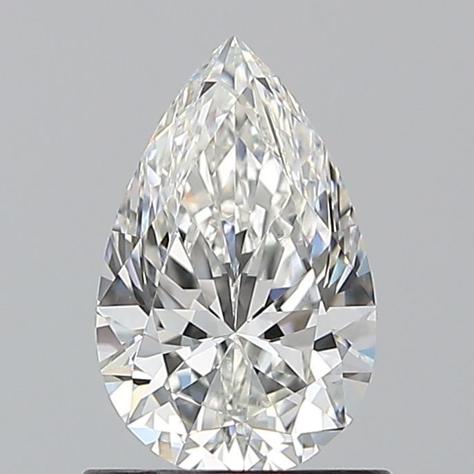 Diamond Natural 0,91Ct G-IF Pear - GIA2558193875