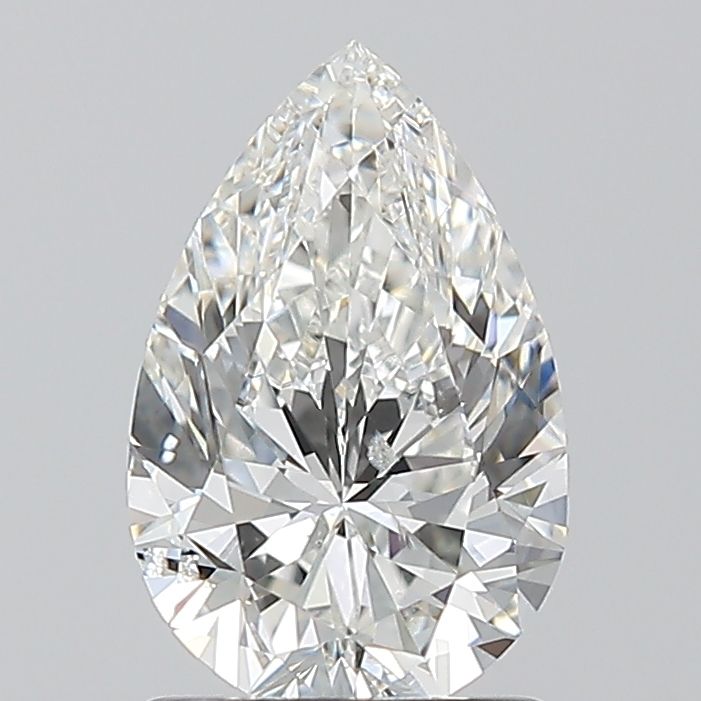 Diamond Natural 1,2Ct G-SI2 Pear - GIA7536590915