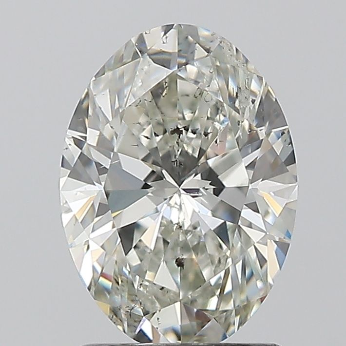 Diamond Natural 1,5Ct I-SI2 Oval - GIA6531197070