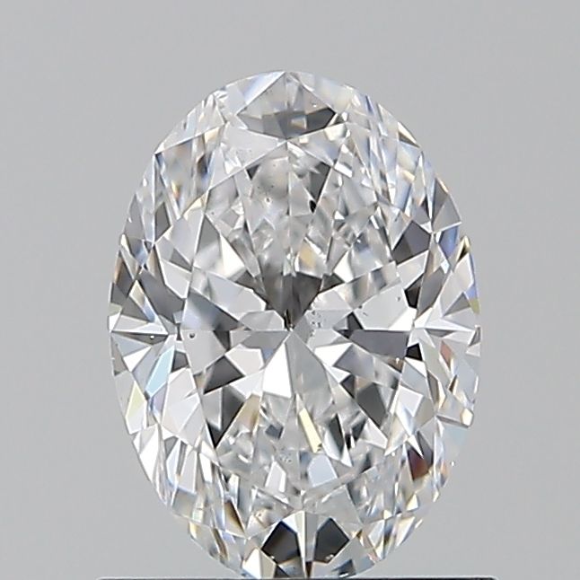 Diamond Natural 0,9Ct D-SI1 Oval - GIA6535322148
