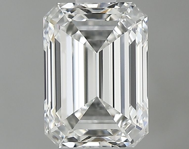 Diamond Natural 0,9Ct F-VVS2 Emerald - GIA2547575852