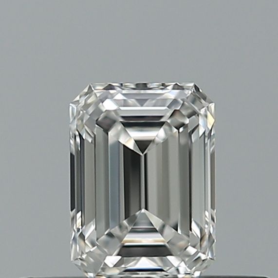 Diamond Natural 0,35Ct F-VVS1 Emerald - GIA1545138061