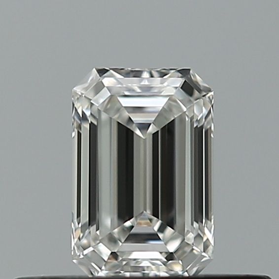 Diamond Natural 0,33Ct F-VVS1 Emerald - GIA1548122081