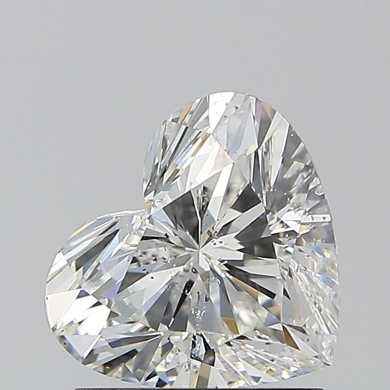 Diamond Natural 1,22Ct G-SI2 Heart - GIA7523704168