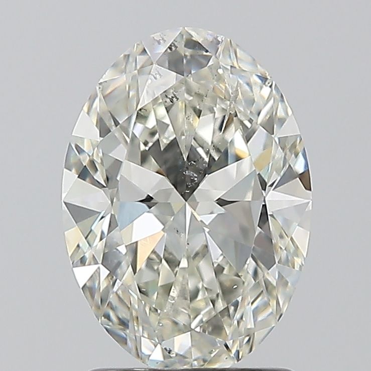 Diamond Natural 1,51Ct J-SI2 Oval - GIA1535914554