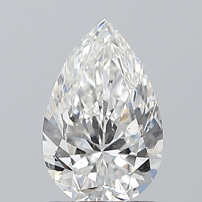 Diamond Natural 1Ct F-SI1 Pear - GIA7543767781