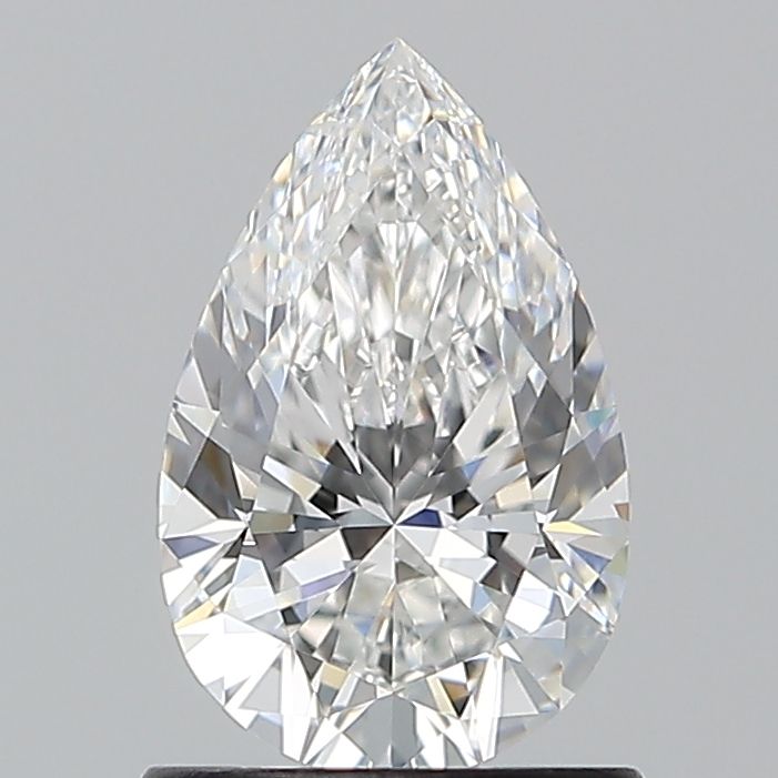 Diamond Natural 1Ct F-VVS1 Pear - GIA6542559664