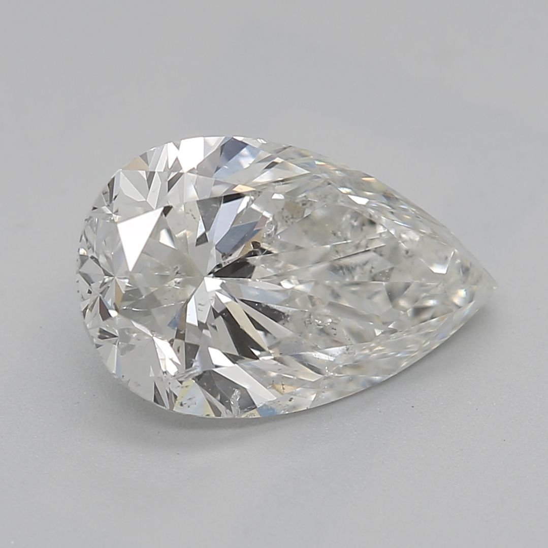 Diamond Natural 1,51Ct I-SI2 Pear - GIA6532606578