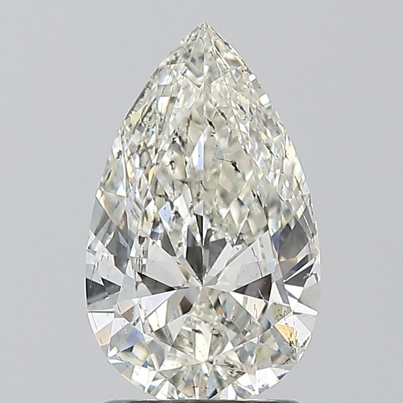 Diamond Natural 1,51Ct J-SI2 Pear - GIA7536498041