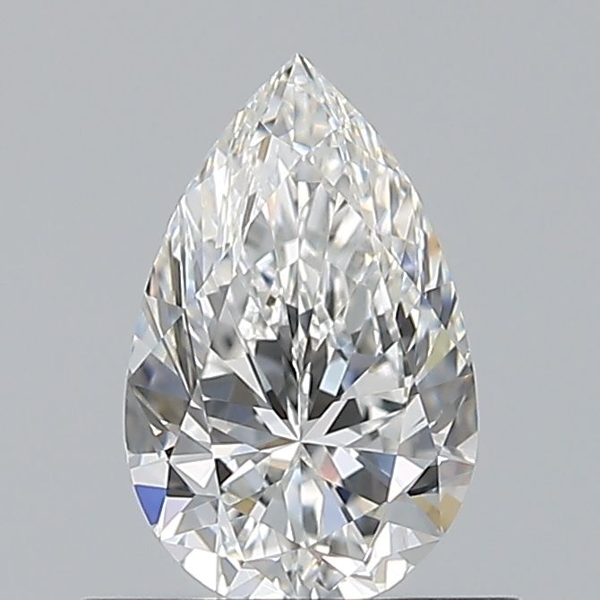 Diamond Natural 0,57Ct F-VS2 Pear - GIA2547318637