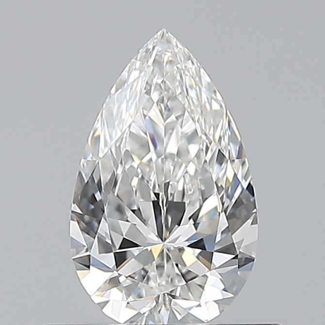 Diamond Natural 0,53Ct F-VVS1 Pear - GIA2547318617
