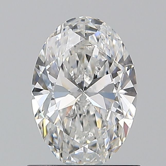 Diamond Natural 0,9Ct F-SI2 Oval - GIA7541734545