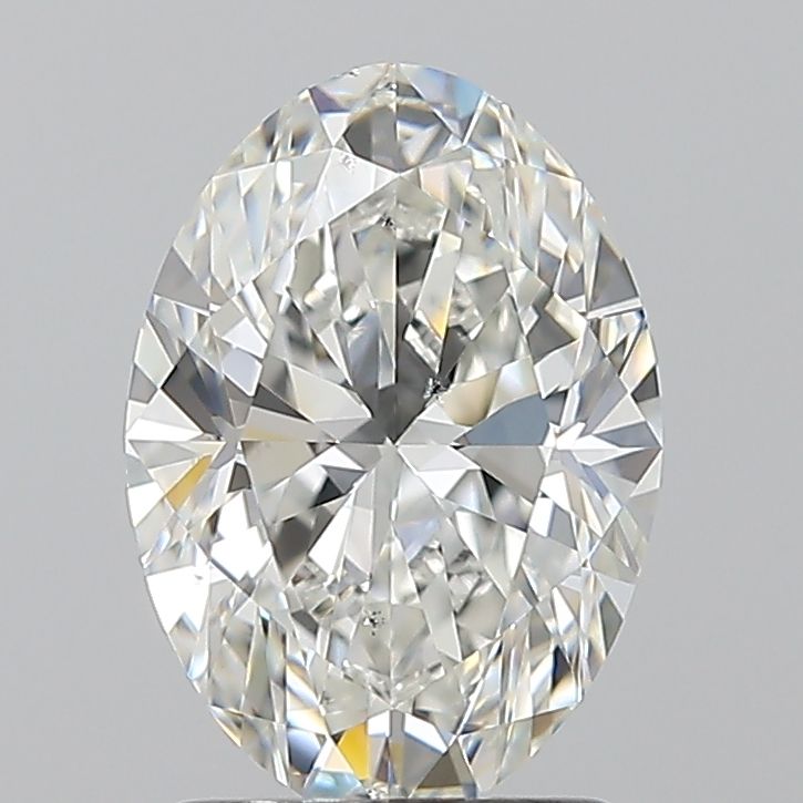 Diamond Natural 1,7Ct G-SI1 Oval - GIA6542612328