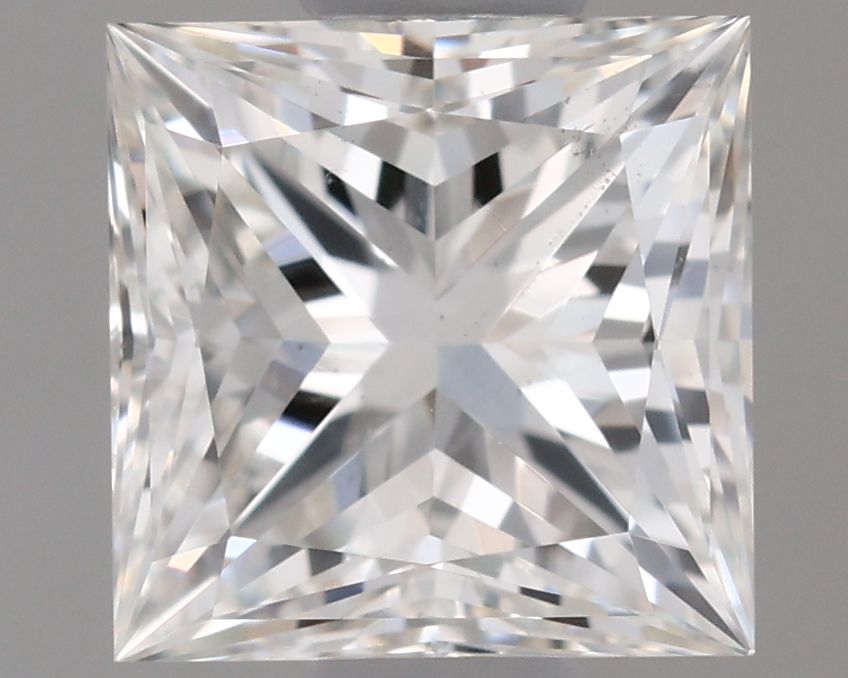 Diamond Natural 0,71Ct H-SI1 Princess - GIA6545786987