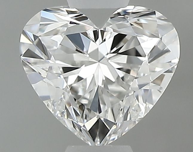 Diamond Natural 0,44Ct F-IF Heart - GIA1543866247