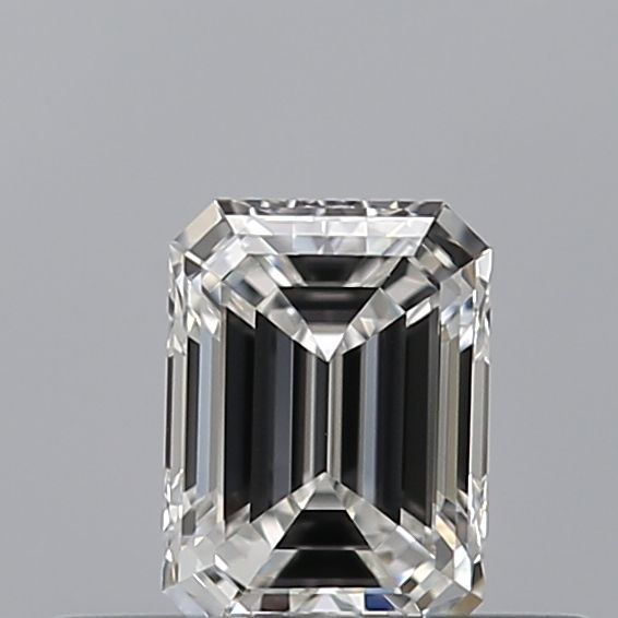 Diamond Natural 0,34Ct F-VVS1 Emerald - GIA7548122103