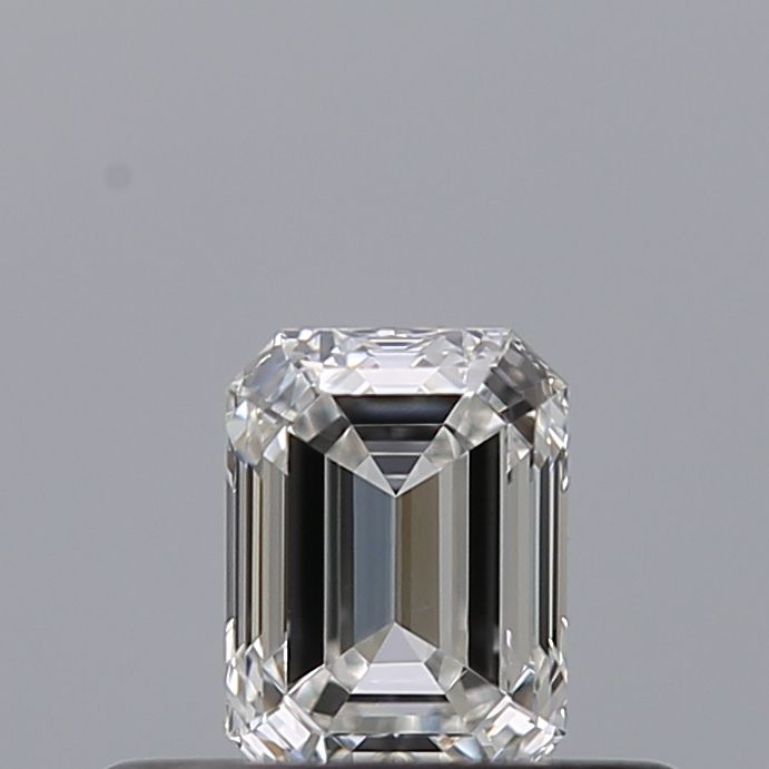 Diamond Natural 0,31Ct F-VVS2 Emerald - GIA7548121073