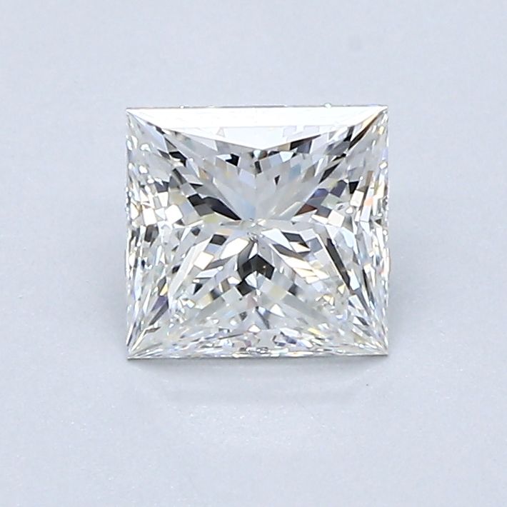 Diamond Natural 0,81Ct G-SI1 Princess - GIA6505481781