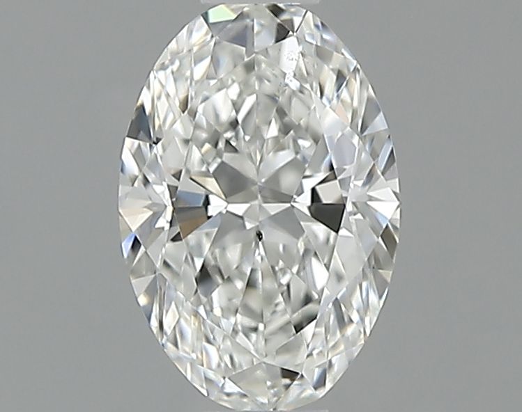 Diamond Natural 0,59Ct H-SI1 Oval - GIA6555003150