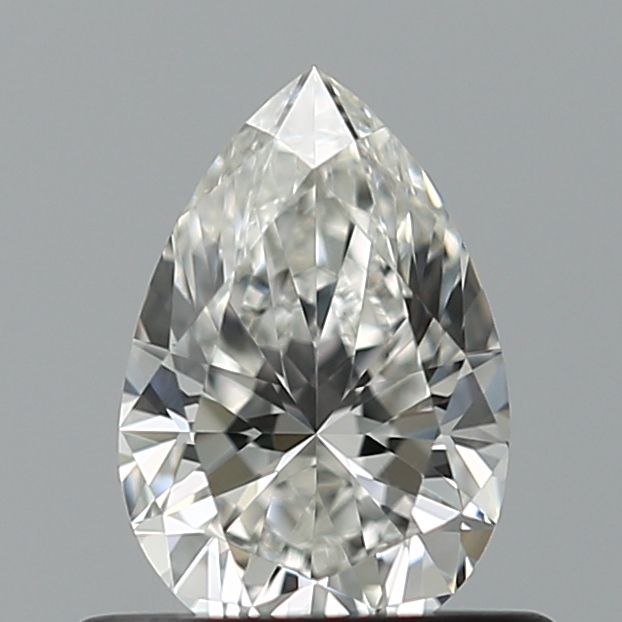 Diamond Natural 0,51Ct G-IF Pear - GIA6542545261