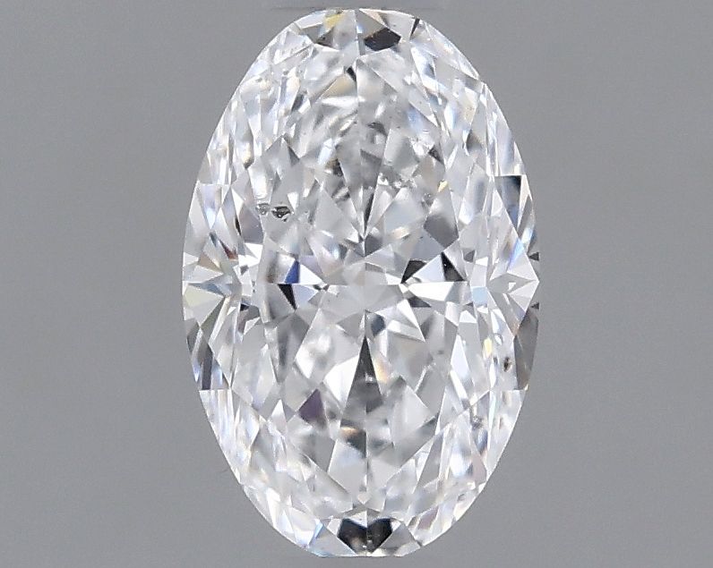 Diamond Natural 0,6Ct D-SI2 Oval - GIA2557107115