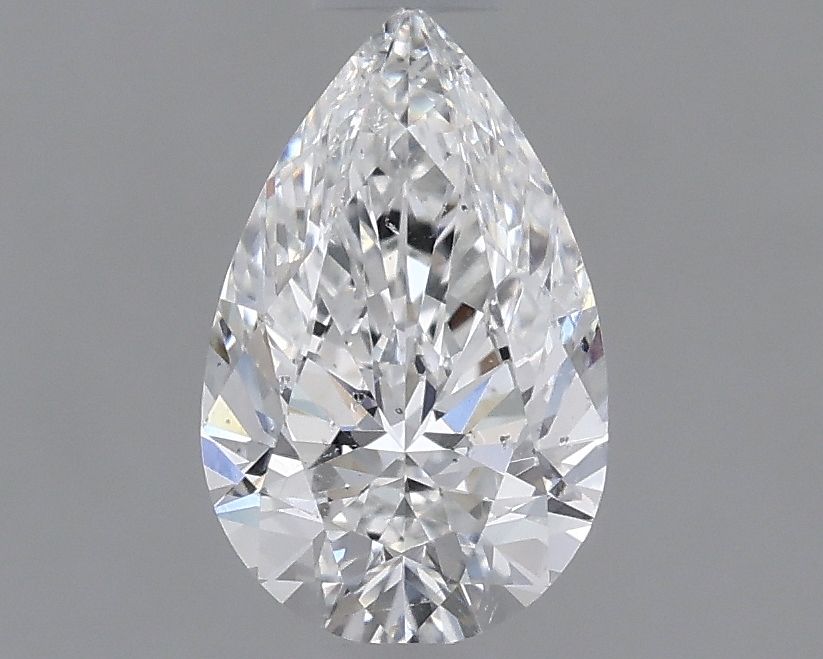 Diamond Natural 0,71Ct F-SI2 Pear - GIA7556104373