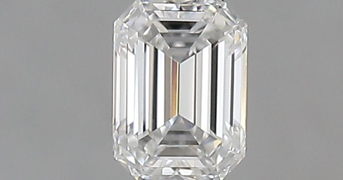 Diamond Natural 0,38Ct F-VVS2 Emerald - GIA3545299905