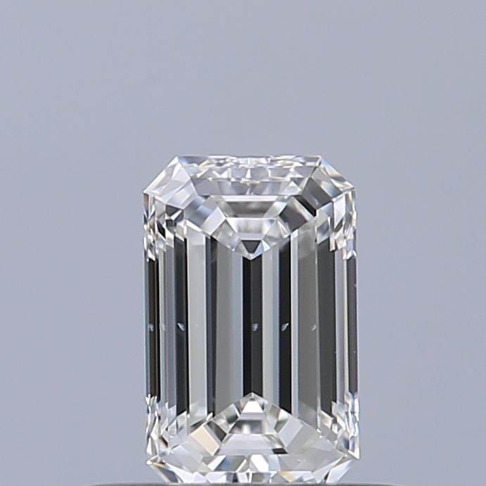 Diamond Natural 0,4Ct E-SI1 Emerald - GIA6552032356