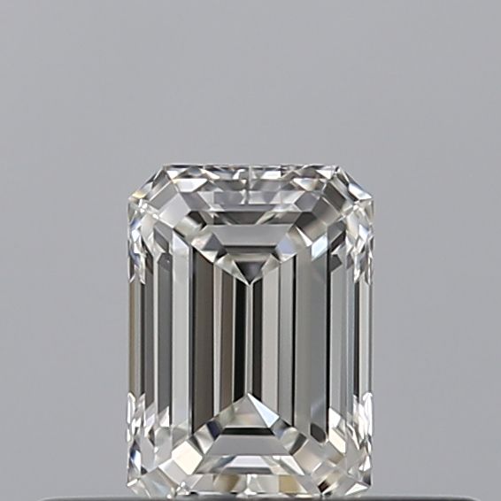 Diamond Natural 0,31Ct F-VVS2 Emerald - GIA6542133591