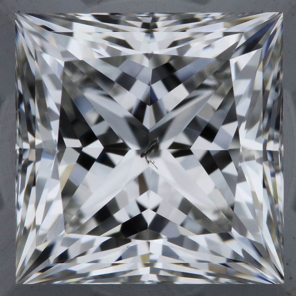 Diamond Natural 1,04Ct G-SI1 Princess - GIA6452188976