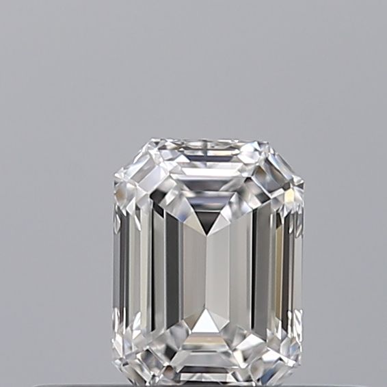 Diamond Natural 0,3Ct D-VVS1 Emerald - GIA1545528576