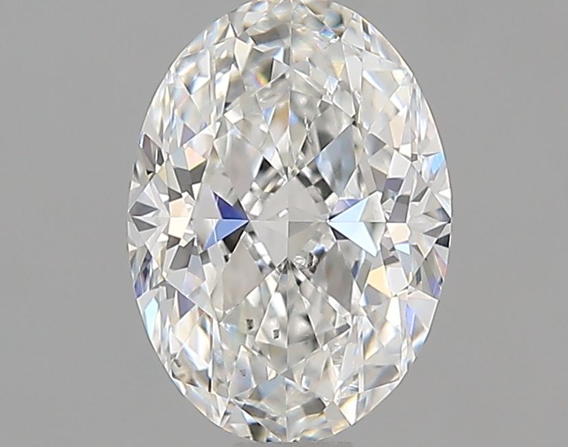 Diamond Natural 0,9Ct F-SI1 Oval - GIA6542510788
