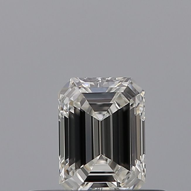 Diamond Natural 0,31Ct F-VVS1 Emerald - GIA7543125721