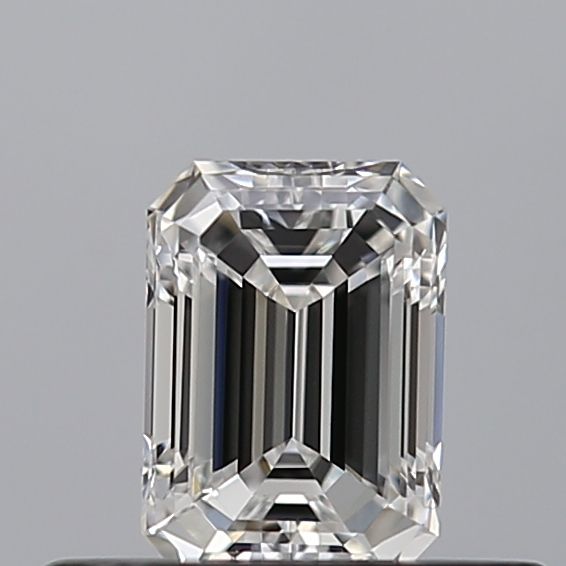 Diamond Natural 0,36Ct E-VVS2 Emerald - GIA2544222423