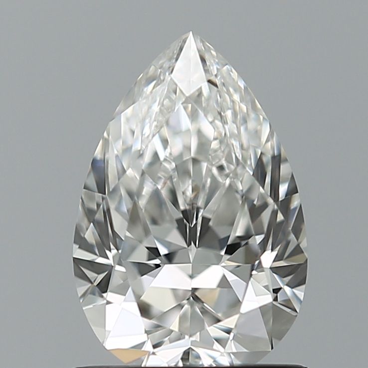 Diamond Natural 0,9Ct F-VVS1 Pear - GIA5543624583