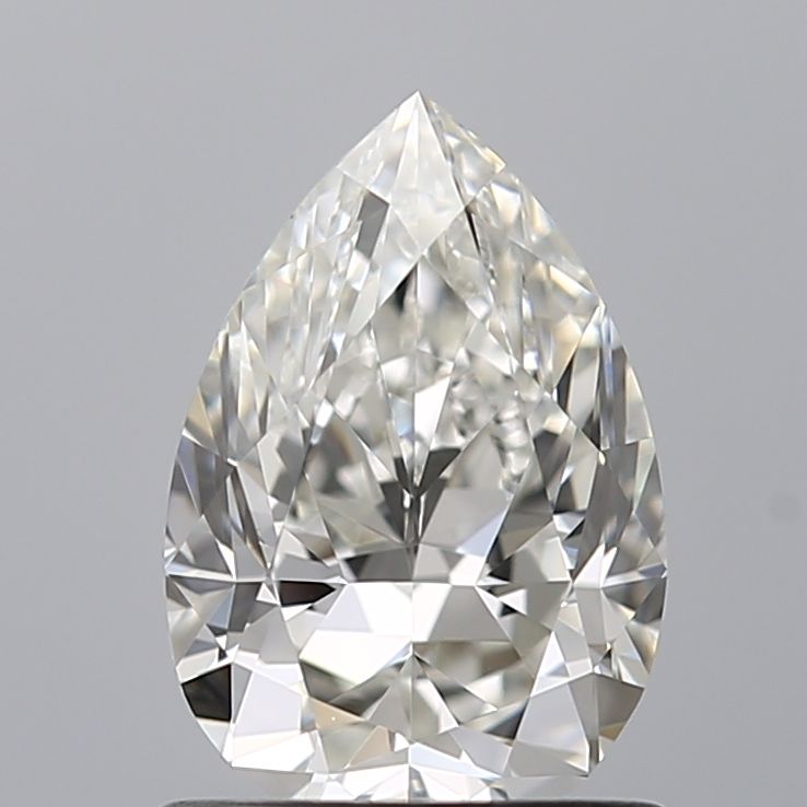 Diamond Natural 0,91Ct H-IF Pear - GIA3545939233