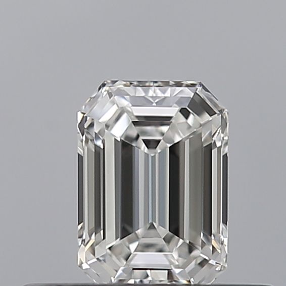 Diamond Natural 0,36Ct F-VVS1 Emerald - GIA1543435063