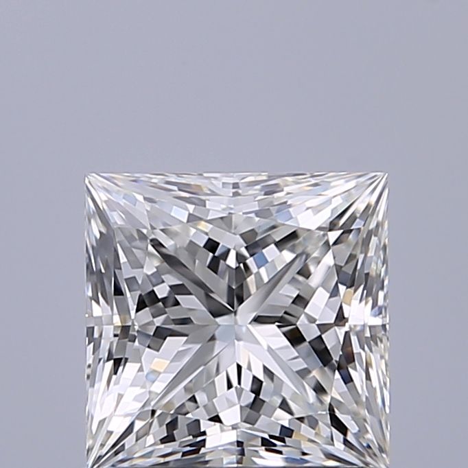 Diamond Natural 0,91Ct H-VVS1 Princess - GIA2546858593