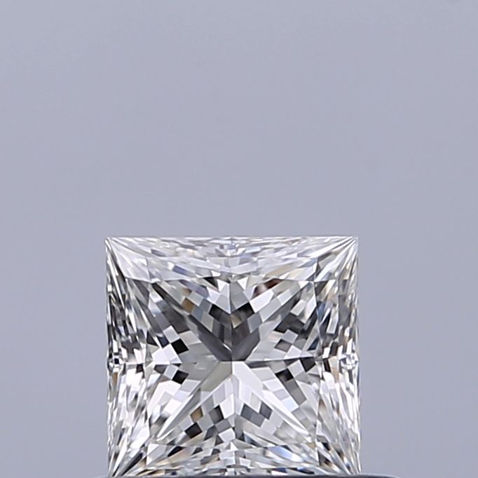 Diamond Natural 0,43Ct F-IF Princess - GIA6552032533