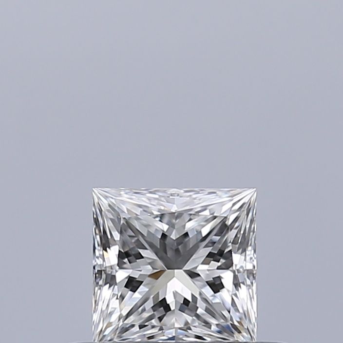 Diamond Natural 0,33Ct E-VVS2 Princess - GIA6555131556