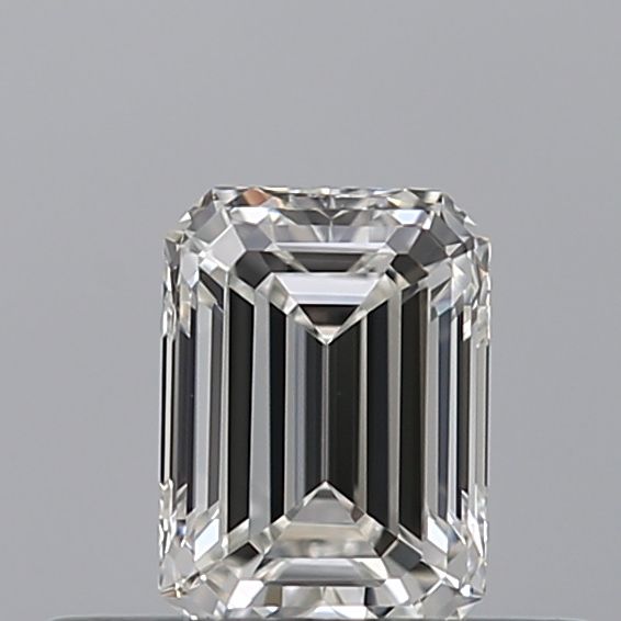 Diamond Natural 0,37Ct G-VVS1 Emerald - GIA5543181886