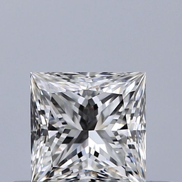 Diamond Natural 0,35Ct E-VVS2 Princess - GIA2548624207