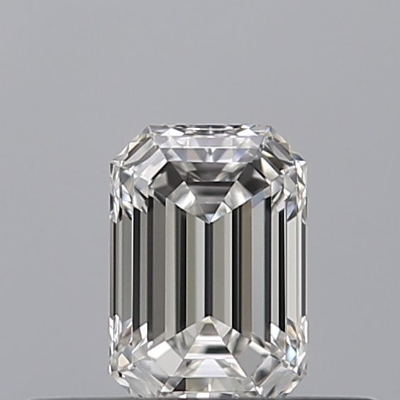 Diamond Natural 0,31Ct F-VVS2 Emerald - GIA2547361955